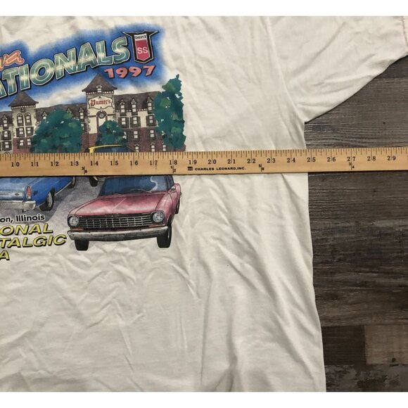 Vtg 1997 Nova Nationals Chevy SS National Nostalgic Tee T shirt Mens 2XL - Picture 5 of 6